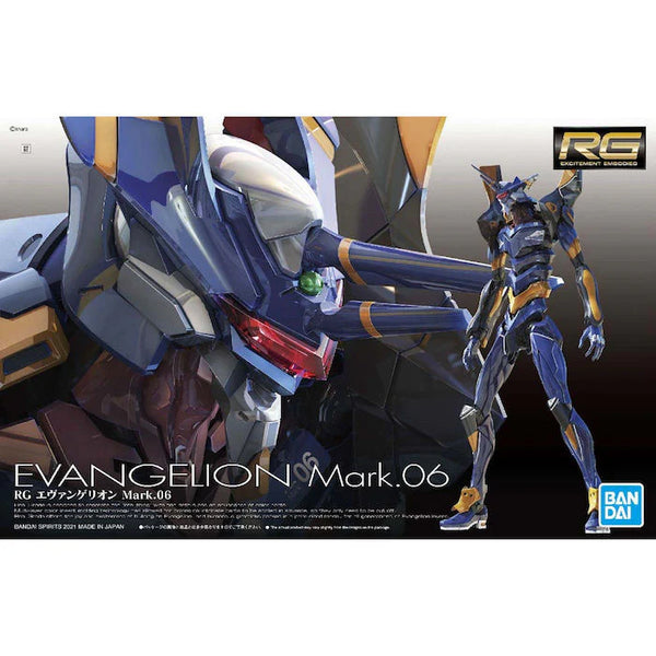 BANDAI SPIRITS RG Evangelion Mark.06 EVA 06 'Evangelion' Model Kit