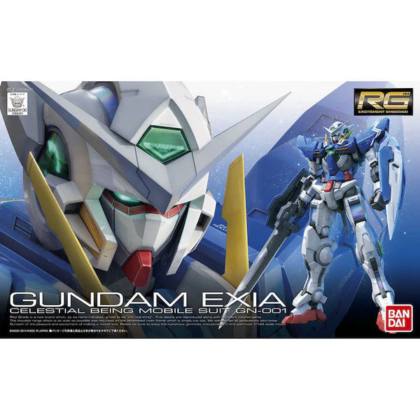 BANDAI SPIRITS HOBBY RG 1/144 #15 Gundam EXIA GN-001 'Mobile Suit Gundam 00' Model Kit
