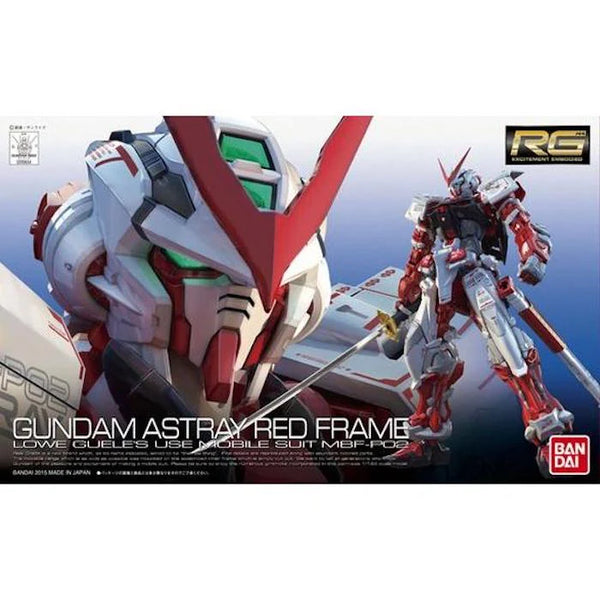 BANDAI Hobby RG 1/144 #19 MBF-P02 Gundam Astray Red Frame 'Gundam SEED Astray' Model Kit