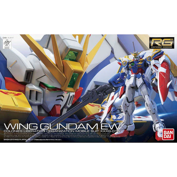BANDAI HOBBY RG 1/144 #20 Wing Gundam (EW) "Gundam Wing: Endless Waltz" Model Kit