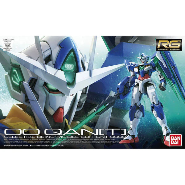 BANDAI HOBBY RG 1/144 #21 00 Qan(T) 00Q 'Mobile Suit Gundam 00' Model Kit
