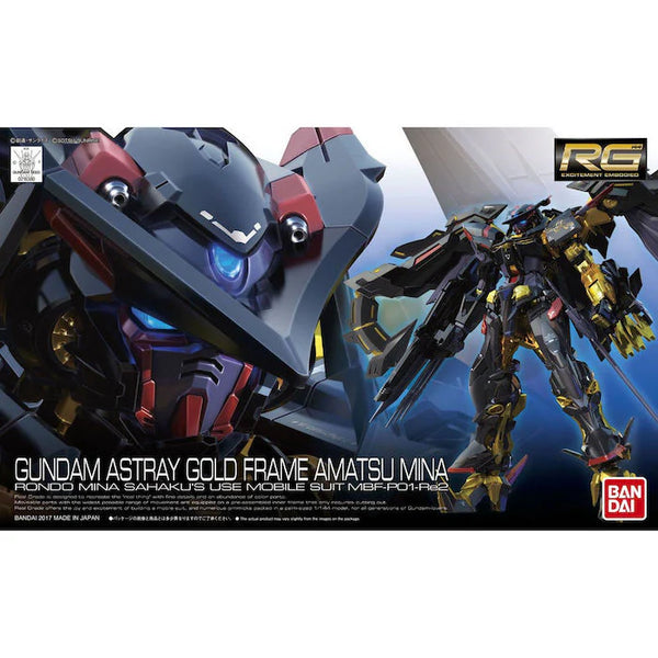 BANDAI HOBBY RG 1/144 #24 Gundam Astray Gold Frame Amatsu Mina 'Gundam SEED Astray' Model Kit