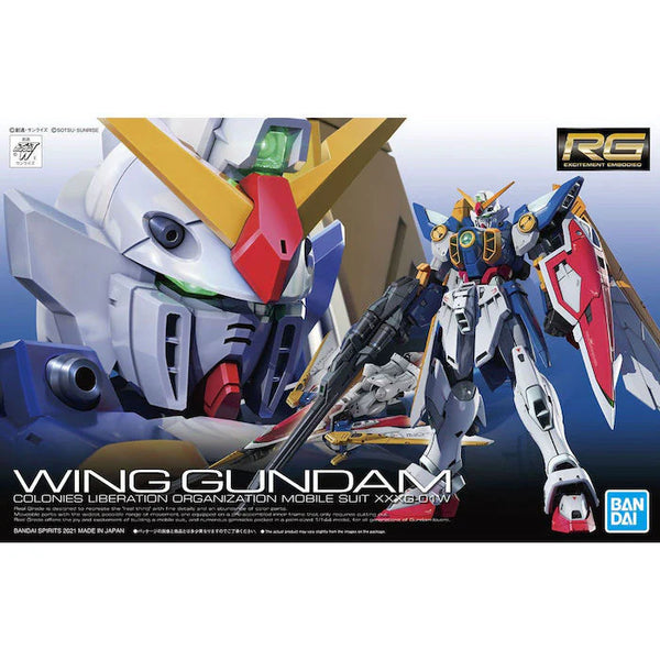BANDAI SPIRITS HOBBY RG 1/144 #35 Wing Gundam 'Mobile Suit Gundam Wing' Model Kit