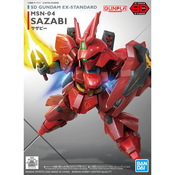 BANDAI SD Gundam EX-Standard #17 Sazabi 'Char's Counterattack' Model kit