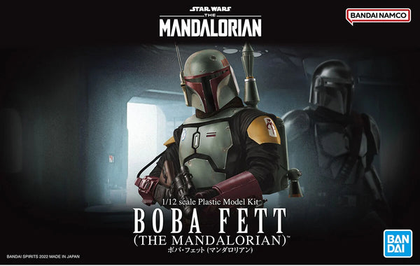 BANDAI HOBBY Star Wars Boba Fett (The Mandalorian) 1:12 Scale Model Kit