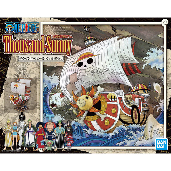BANDAI HOBBY One Piece Thousand Sunny Model Ship Of Wano Ver.