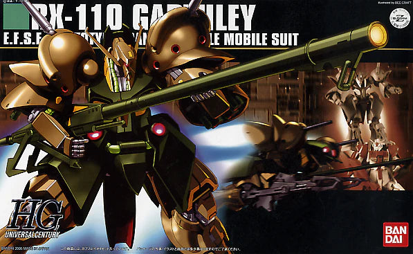 BANDAI HOBBY HGUC 1/144 #58 RX-110 Gabthley "Mobile Suit Zeta Gundam" Model Kit