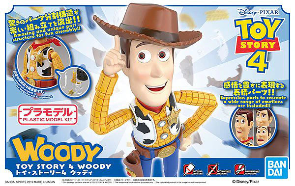 BANDAI HOBBY Cinema-Rise Standard Woody "Toy Story 4" Model Kit