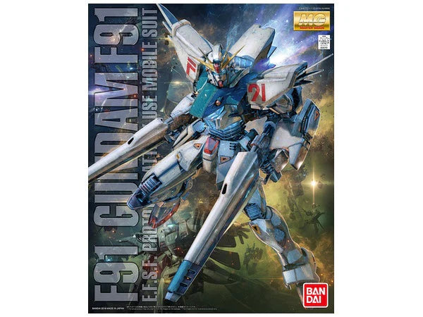 BANDAI HOBBY MG 1/100 Gundam F91 (Ver 2.0) 'Gundam F91' Model kit