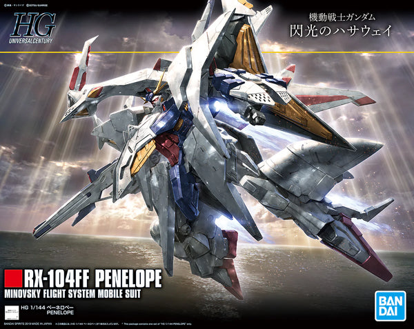 BANDAI HOBBY HGUC 1/144 #229 RX-104FF Penelope "Mobile Suit Gundam Hathaway" Model Kit
