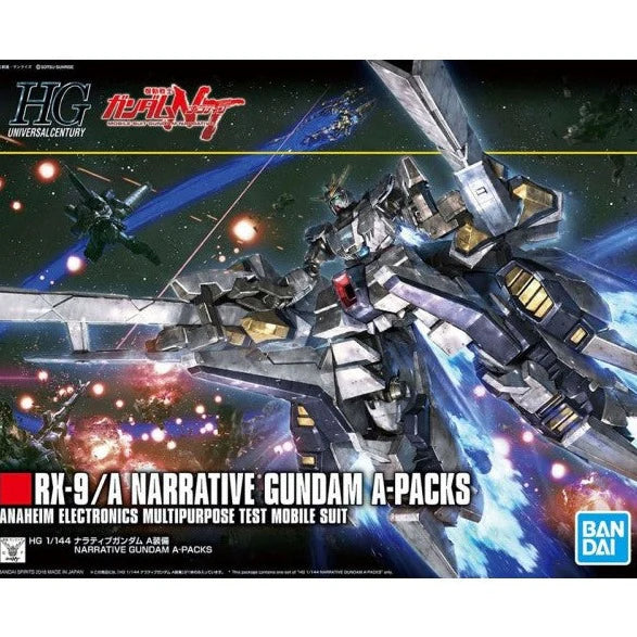 BANDAI HOBBY HGUC 1/144 #218 RX-9/C Narrative Gundam A-Packs "Gundam NT" Model Kit