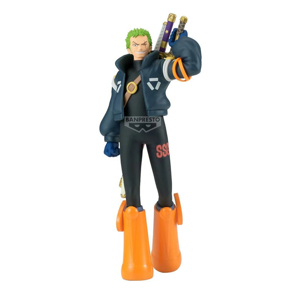 BANDAI Banpresto One Piece Roronoa Zoro Egghead Version The Shukko Statue