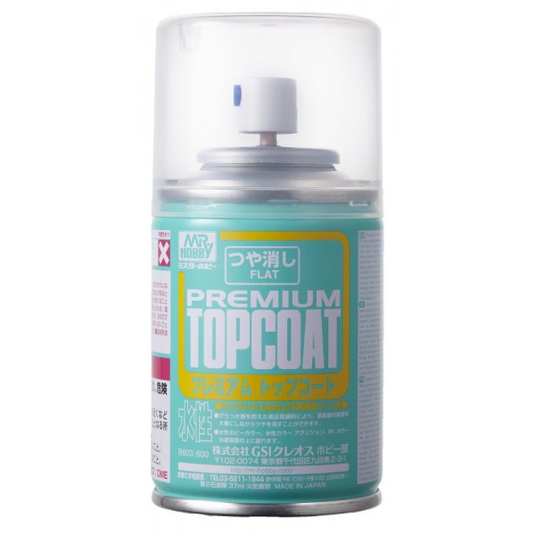 Mr Hobby - Premium Top Coat: Flat (B603)
